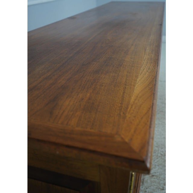 Mid 20th Century Walnut Custom Made Chippendale Cabinet For Sale - Image 13 of 18