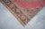 Vintage Turkish Runner Rug Hand-Knotted Coral Pink Hallway Runner Authentic Oushak Rug 3x13 Ft Approx For Sale - Image 11 of 13