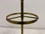 Mid-Century Modern Italian Brass and Iron Umbrella Stand, v For Sale - Image 3 of 11