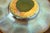 Louis Comfort Tiffany Favrile Iridescent Art Glass Ruffled Edge Finger Bowl With Underplate For Sale - Image 9 of 11