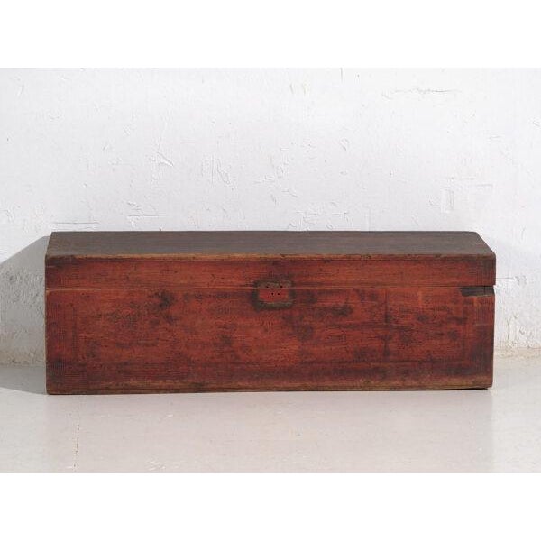 Antique Chinese Wooden Case For Sale - Image 4 of 8