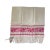 Victorian Victorian Turkey Red and Natural Linen Damask Fringed Table Runner Textile For Sale - Image 3 of 7