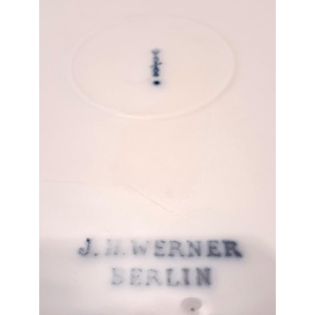 Bowl by J.H. Werner for KPM, Berlin, 1911 For Sale - Image 3 of 10