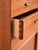 Brown Danish Cabinet with Brass Handles, 1950s For Sale - Image 8 of 13