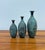 Mid 20th Century Vintage Bronze Verdigris Vases - Set of 3 For Sale - Image 5 of 5