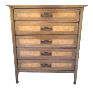 1960’s Walnut Dresser by White Furniture Co., Made in America