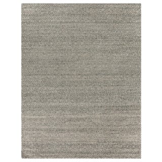 Sanz Flatweave Wool Silver Rug - 12'x15' For Sale