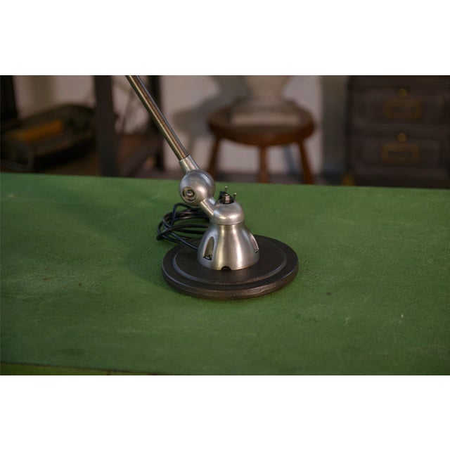 1950s Lamp with 2 Adjustable Arms by Jean-Louis Domecq for Jieldé, 1950s For Sale - Image 5 of 10