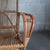 Vintage Italian Rattan and Curved Bamboo Armchair, 1960 For Sale - Image 9 of 14