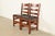 L. & J. G. Stickley Antique Mission Oak Arts & Crafts Ladder Back Side Chairs or Dining Chairs, Pair For Sale - Image 14 of 14