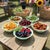 Vintage Fire King Jadeite Jane Ray Dessert Bowls-Anchor Hocking- Set-Berry Milk - Set of 7 For Sale - Image 9 of 11