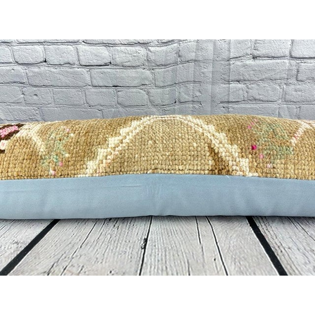 Textile 12 x 46 Lumbar Rug Pillow Istanbul Dream Turkish Pillow Cushion Cover For Sale - Image 7 of 7