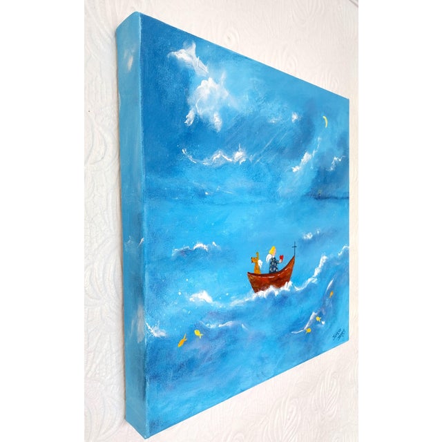 Faith and Charity looking for Hope is a lovely seascape from Welsh artist Therese James. The sea often features in...