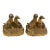 Early 20th Century American Cast Iron Figural "Hunting Pointers" Bookends - A Pair For Sale