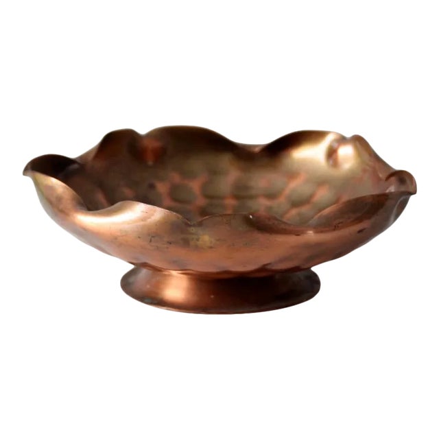 Vintage Gregorian Copper Bowl For Sale