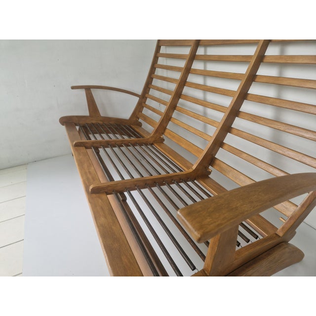 Brown Modernist Sofa by Jan Den Drijver for Destijl, 1948 For Sale - Image 8 of 18