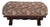 Early 20th Century Antique Upholstered Horsehair Stuffing Walnut Wood Bench For Sale
