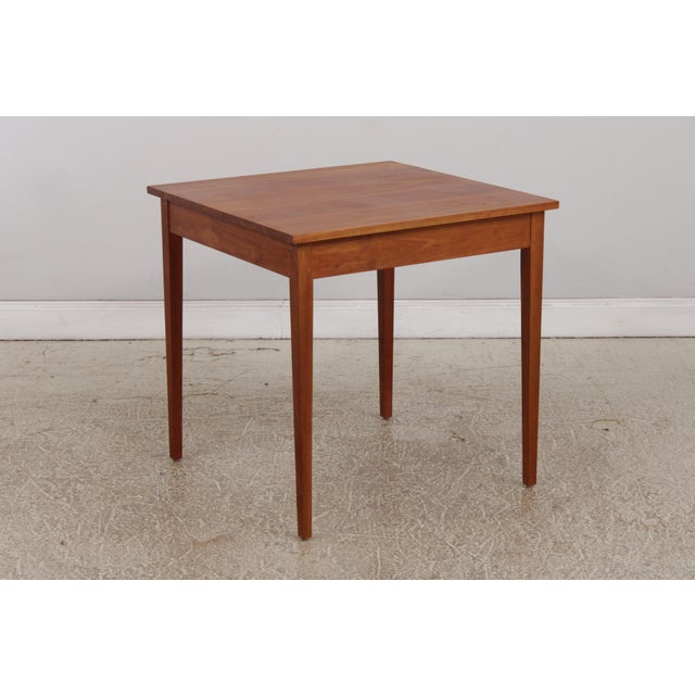 Traditional Thomas Moser Square Cherry Game or Dinette Table For Sale - Image 3 of 16