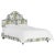 Halsted Bed in Cream Belize Chinoiserie, Twin For Sale In Chicago - Image 6 of 6