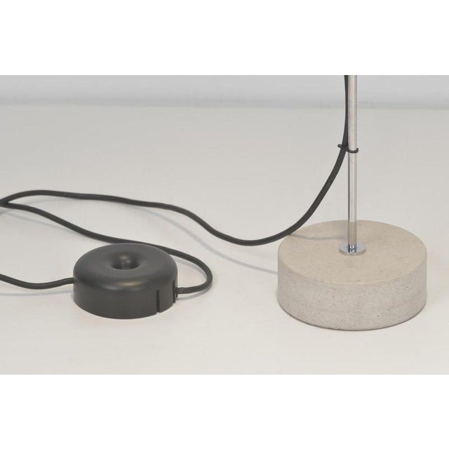 Black Wing Floor Lamp by Bruno Gecchelin for O-Luce, Italy, 1971 For Sale - Image 8 of 10