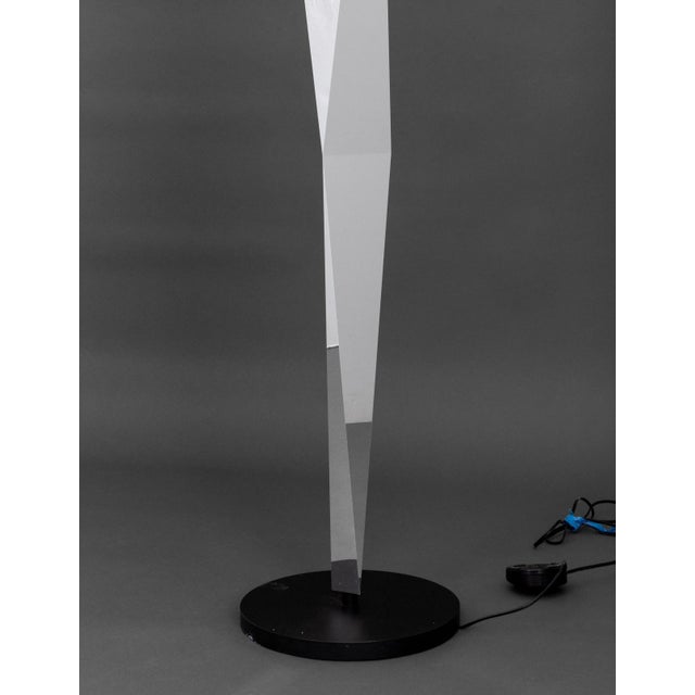 Late 20th Century Marco Acerbis for Fontana Arte Vertigo Floor Lamp For Sale - Image 5 of 10
