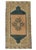 Brown Turkish Mini Rug Oriental Hand Knotted Vintage Rug 1'7" x 2'10" #21272 For Sale - Image 8 of 8