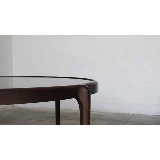 Mid-Century Modern Large Mid-Century Coffee Table in Mahogany For Sale - Image 3 of 10