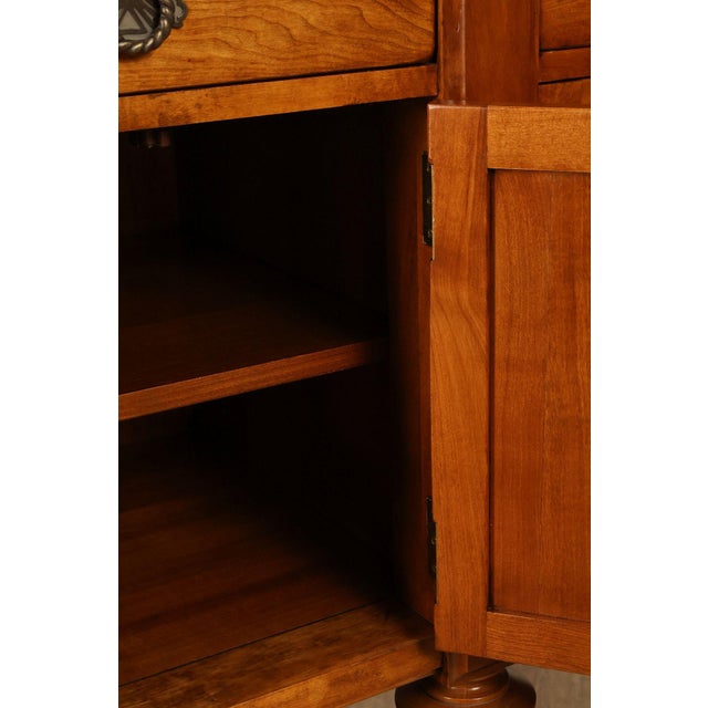 Pennsylvania House High Leg Maple Sideboard For Sale - Image 12 of 18