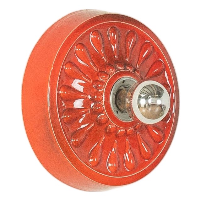 Fat Lava Wall Lamp from Honsel For Sale