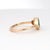 14k Gold Ring With Natural Diamond and Trillion-Cut Emerald, New For Sale - Image 15 of 18