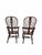 Late 19th Century Antique Victorian Yew Wood Broad Arm Windsor Chairs – Pair For Sale - Image 5 of 8