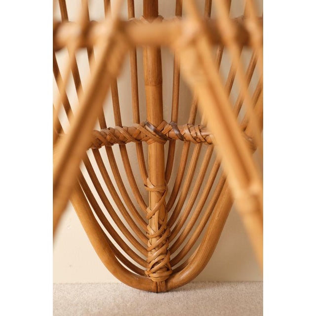 1960s Rattan Stool, Denmark, 1960s For Sale - Image 5 of 7