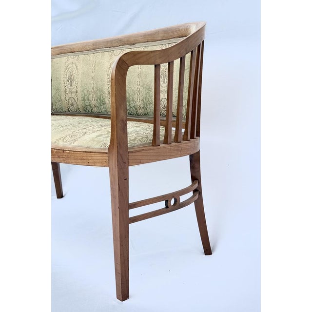 Vienna Secession Bench by Josef Maria Olbrich, Austria, 1900s For Sale - Image 5 of 7