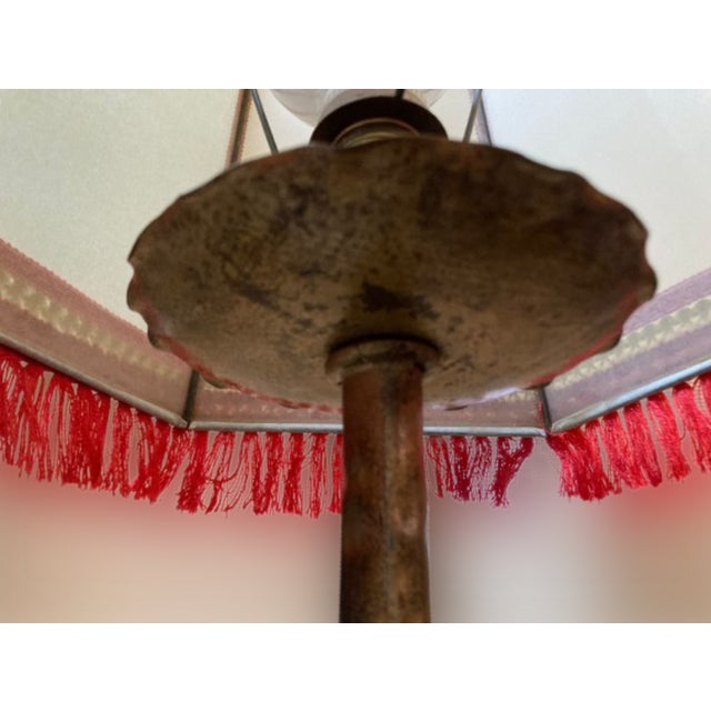 Wrought Iron Floor Lamp, 1960s For Sale - Image 6 of 12