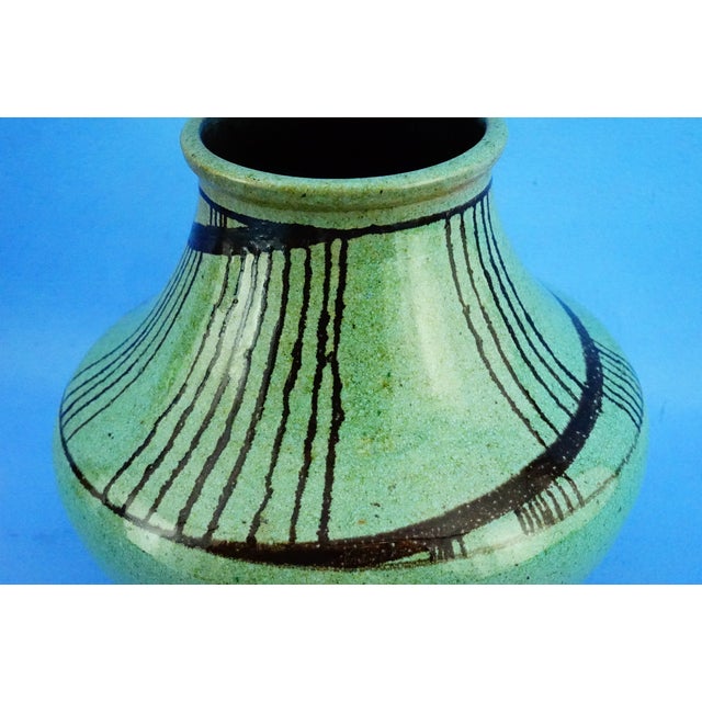Mid-Century Ceramic Vase attributed to Alessio Tasca for Istituto Statale d'Arte, Venice, Italy, 1950s For Sale - Image 16 of 18