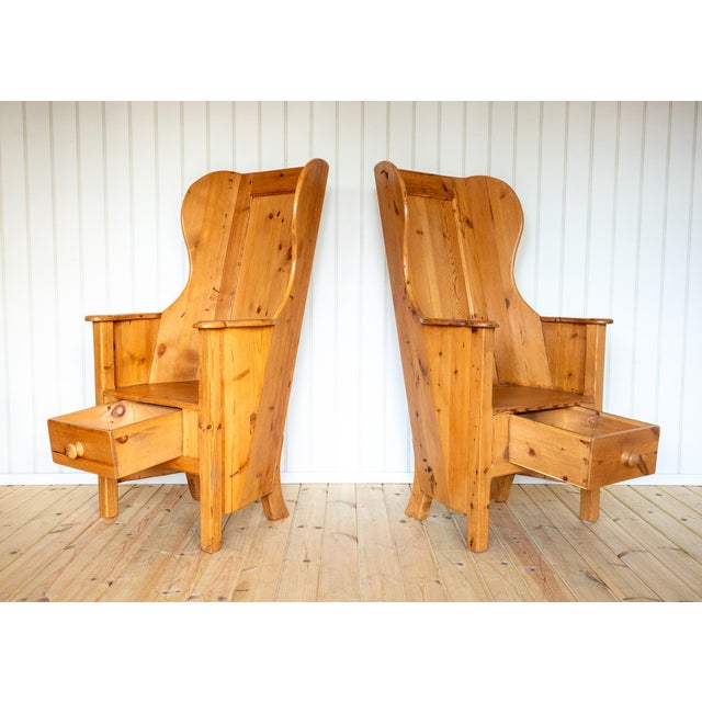 Rustic Farmhouse Armchairs, 1960s, Set of 2 For Sale - Image 18 of 18