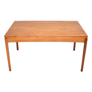 Vintage Danish Extending Dining Table in Teak, 1960s For Sale