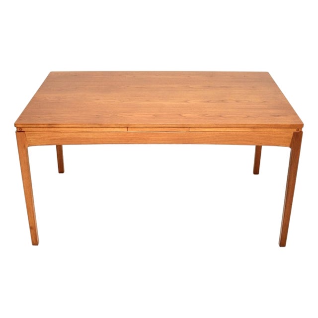 Vintage Danish Extending Dining Table in Teak, 1960s For Sale