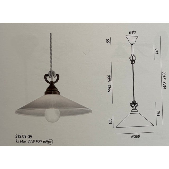 Il Fanale Tabia Pendant Light For Sale - Image 4 of 4