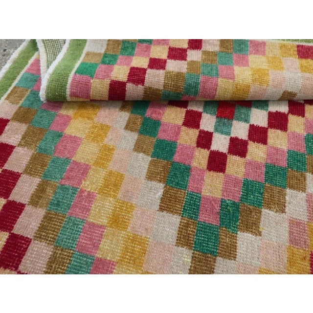 Galerie Shabab Collection Mid-20th Century Turkish Anatolian Art Deco Rug For Sale - Image 10 of 10