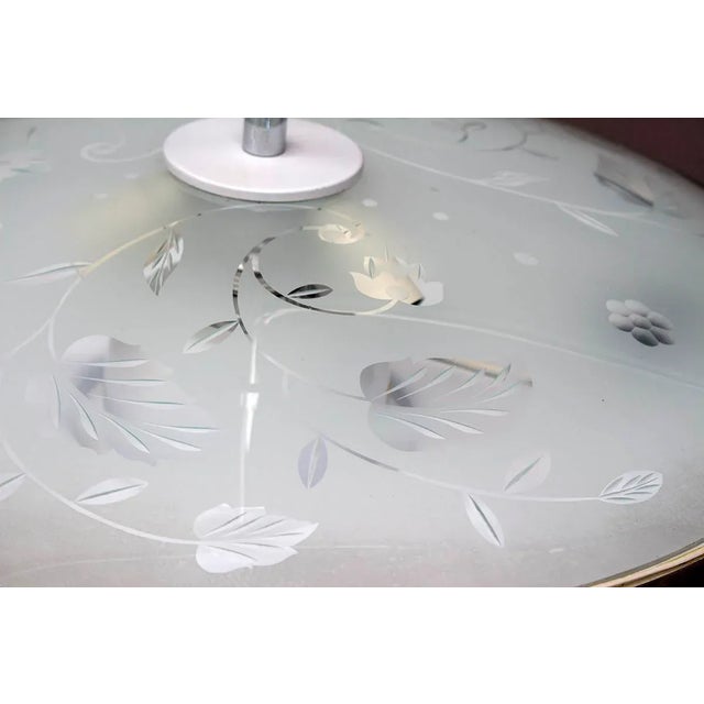 Metal Ceiling Lamp, 1970s For Sale - Image 7 of 10