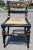 Early American Stencil Decorated Parcel Gilt Ebonized Needlepoint Side Chair For Sale - Image 11 of 11