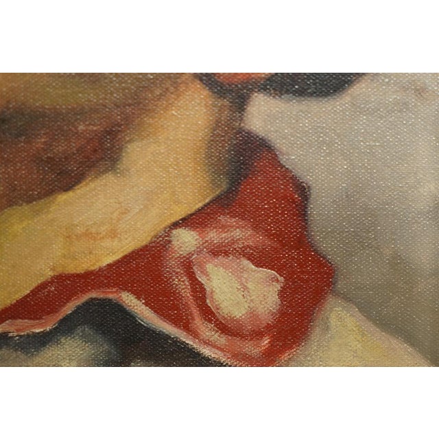 Brandsma, Young Boy, 1930, Oil on Canvas, Framed For Sale - Image 17 of 18