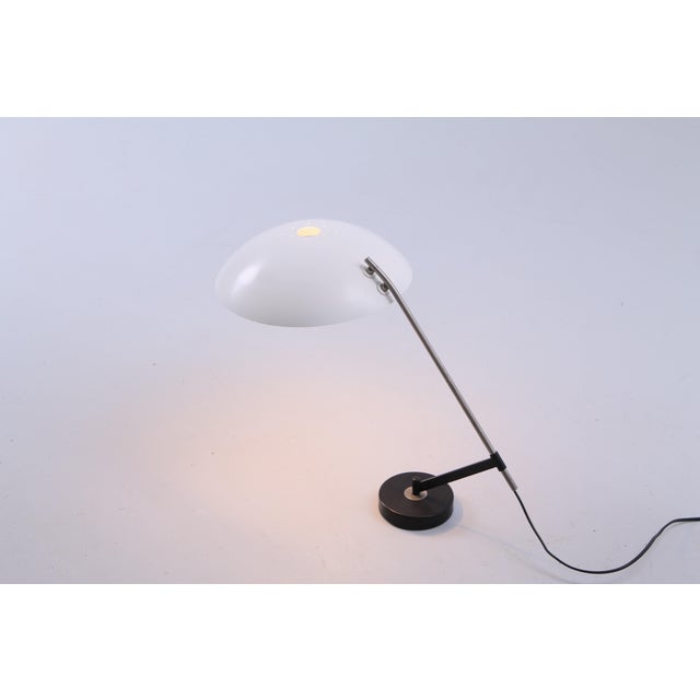 Ufo Shaped Table Lamp in Metal by Floris Fiedeldij for Artimeta, 1960s For Sale - Image 12 of 18