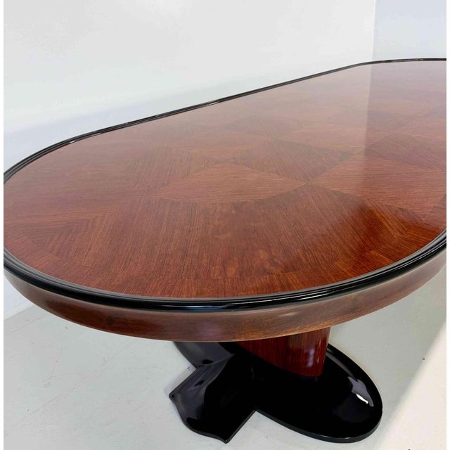 Italian Art Deco Dining and Conference Table, 1940s For Sale - Image 6 of 12