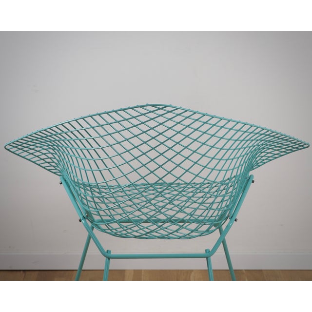 Diamond Chair by Harry Bertoia for Knoll International, 1980s For Sale - Image 9 of 14