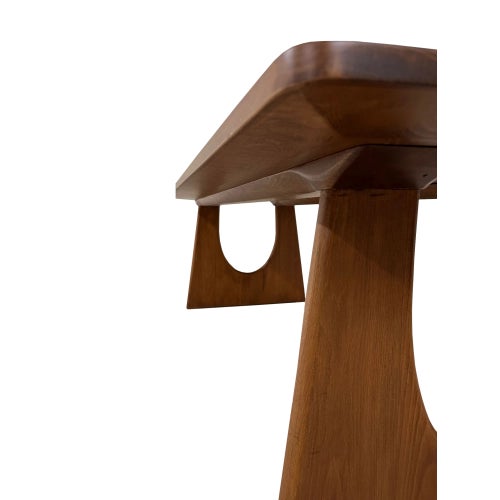 Wood Solid Beech Tree Dining Table For Sale - Image 7 of 7