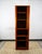 1960s Mid Century Danish Cabinet Dyrlund Teak Compact Storage Tambour Doors Shelving For Sale - Image 12 of 12
