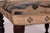Brown William and Mary Style Bench With Tapestry Seat For Sale - Image 8 of 9