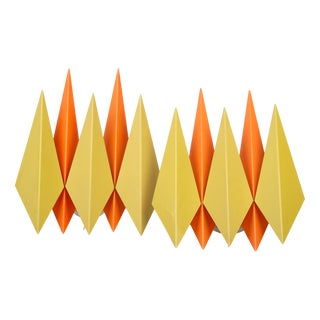 Vintage Danish Diamant Wall Lamps from Holm Sørensen & Co., 1960s, Set of 2 For Sale